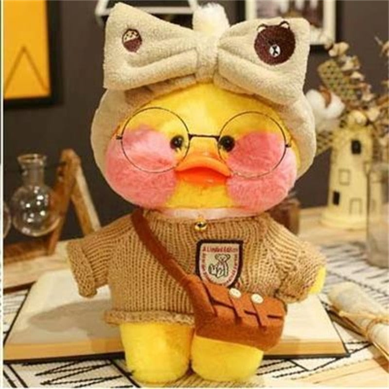 Dress up duckling plush doll - duck - kawaii - plush - toys - plushies