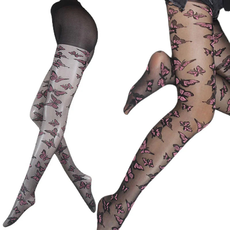 Fairy Flutter Tights - fairycore, leggings, little space, nylons, panty hose