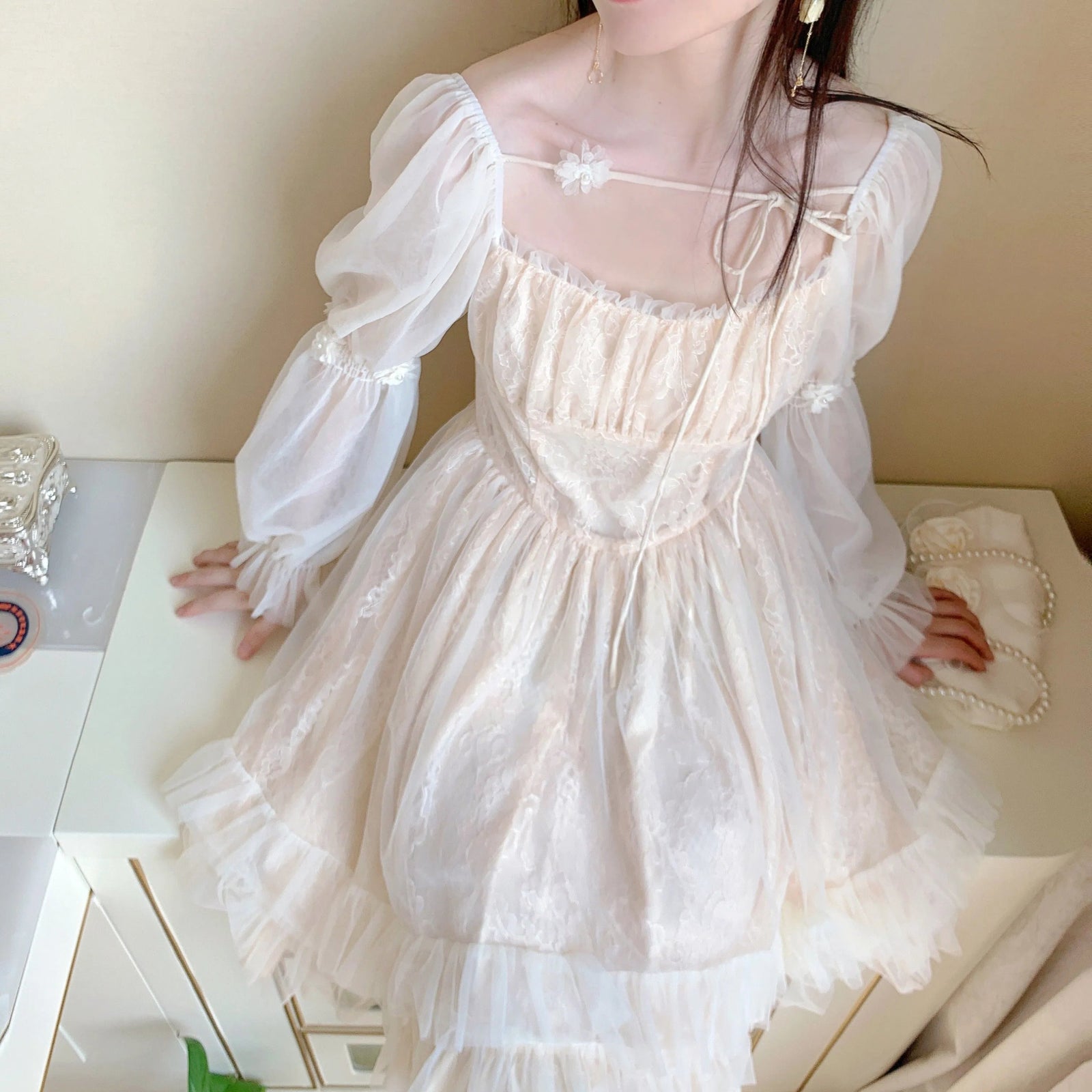 Fairy Symphony White Angel Dress Fairycore | Kawaii Babe S Fairy Symphony White Angel Dress Fairycore | Kawaii Babe S