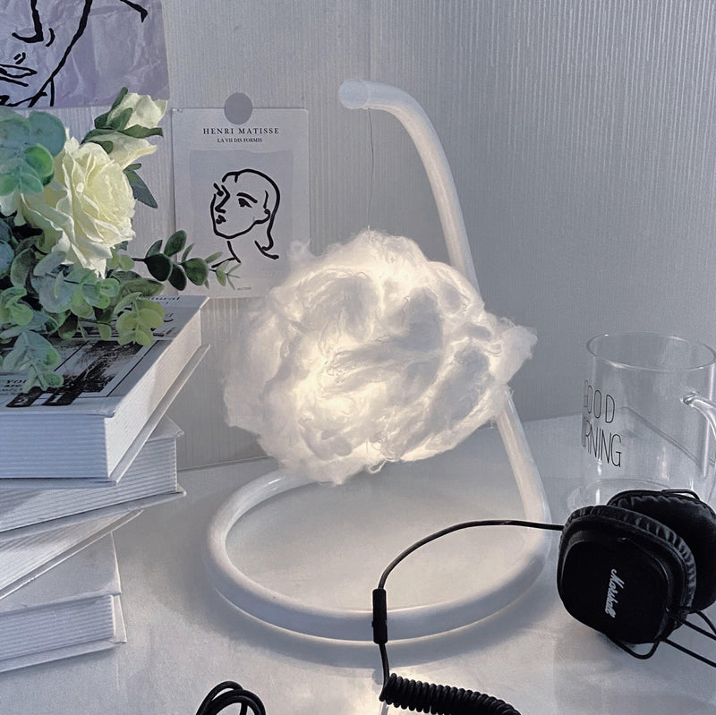 Kawaii floating cloud rgb color changing desk lamp light