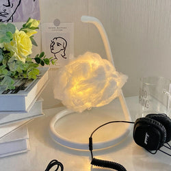 Kawaii floating cloud rgb color changing desk lamp light