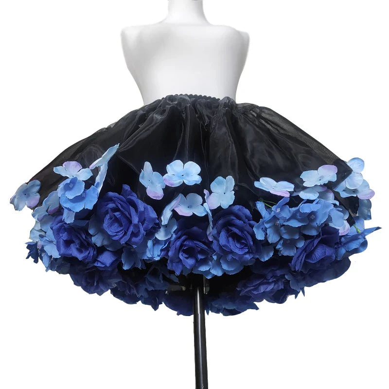 Floral bouquet petticoat - lolita - petticoat - petticoats - skirt