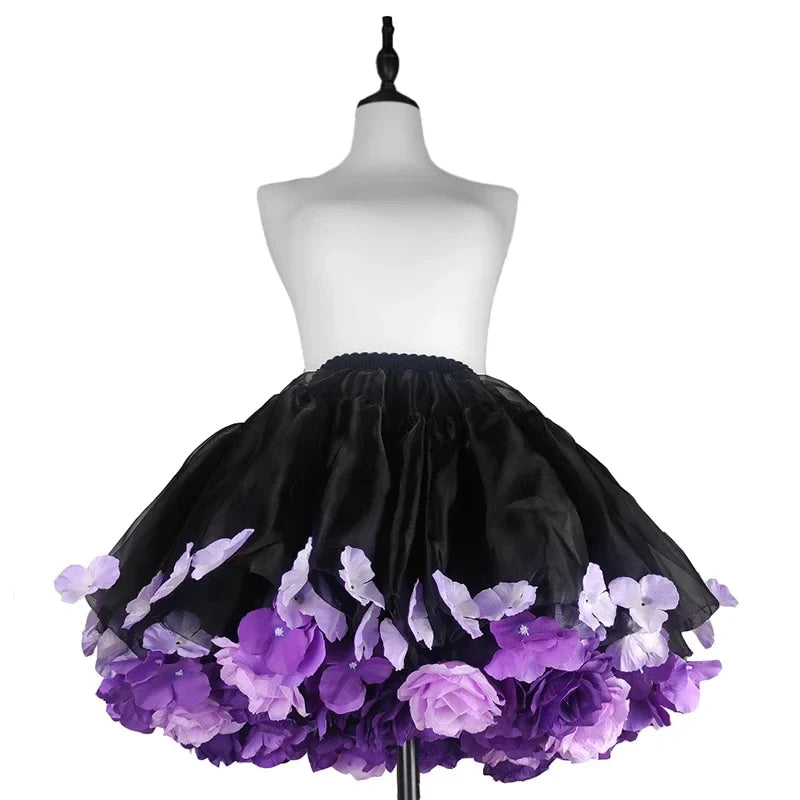 Floral bouquet petticoat - lolita - petticoat - petticoats - skirt