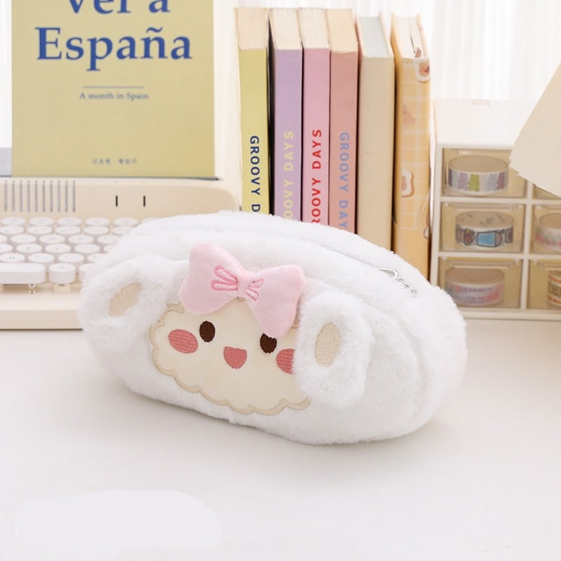 Fluffy kawaii pencil cases - bear - bears - bunny - fluffy - kawaii