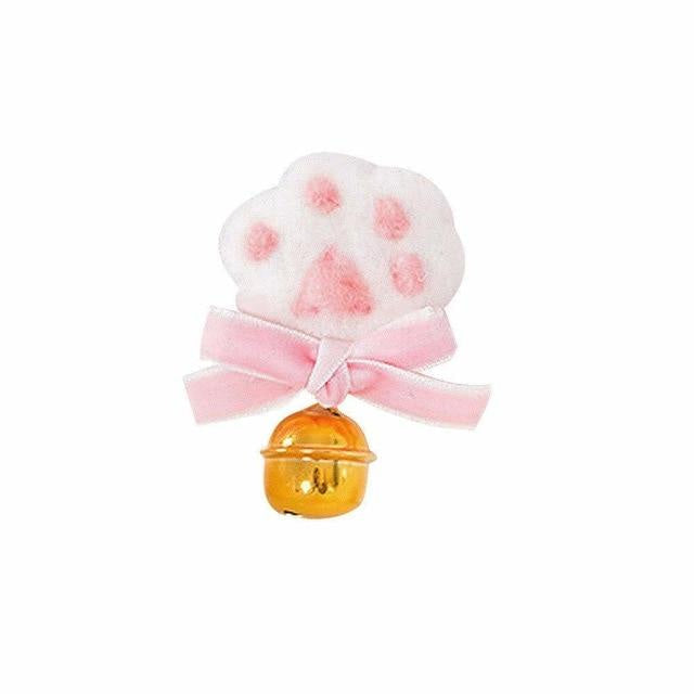 Furry paw pins - bell - bells - cat paw - cats - furries