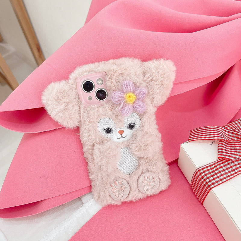 Fuzzy baby bear iphone case - furry case - fuzzy - iphone - cases - cover