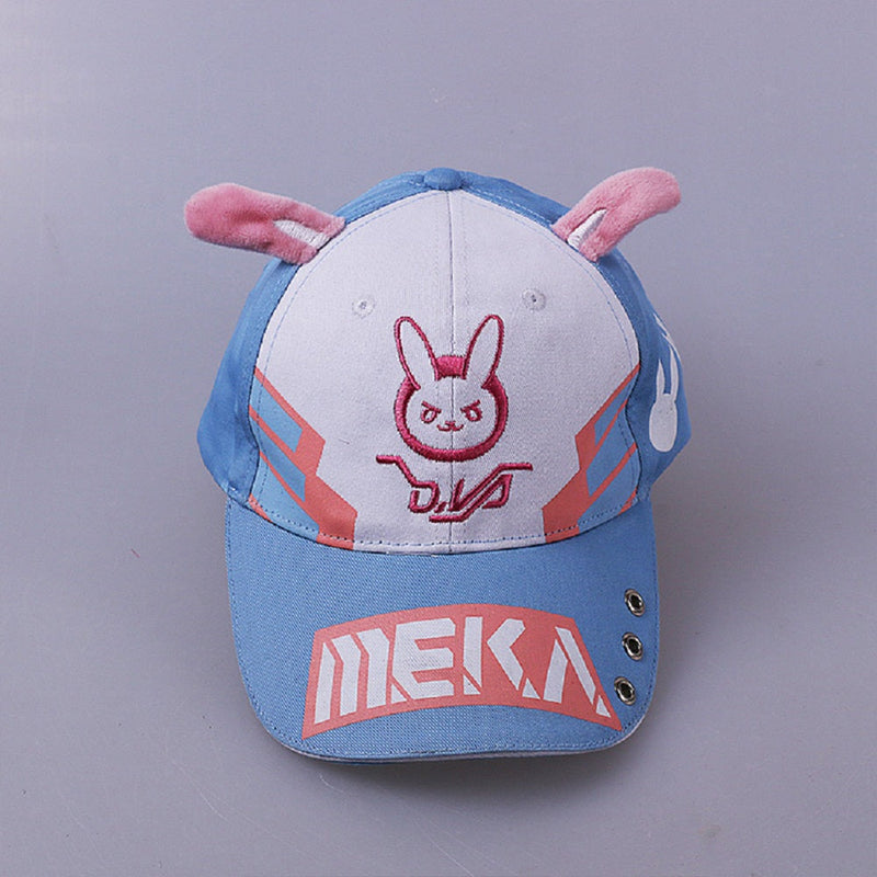 Gamer bunny ballcap - anime - girl - baseball cap - hat - beanie