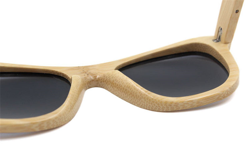 100% genuine bamboo wood sunglasses sun shades uv protection with wooden case quality summer ombre by kawaii babe