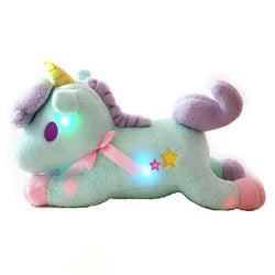 magical unicorn plush toy glow in the dark led little twin stars sanrio pastel fairy kei by kawaii babe