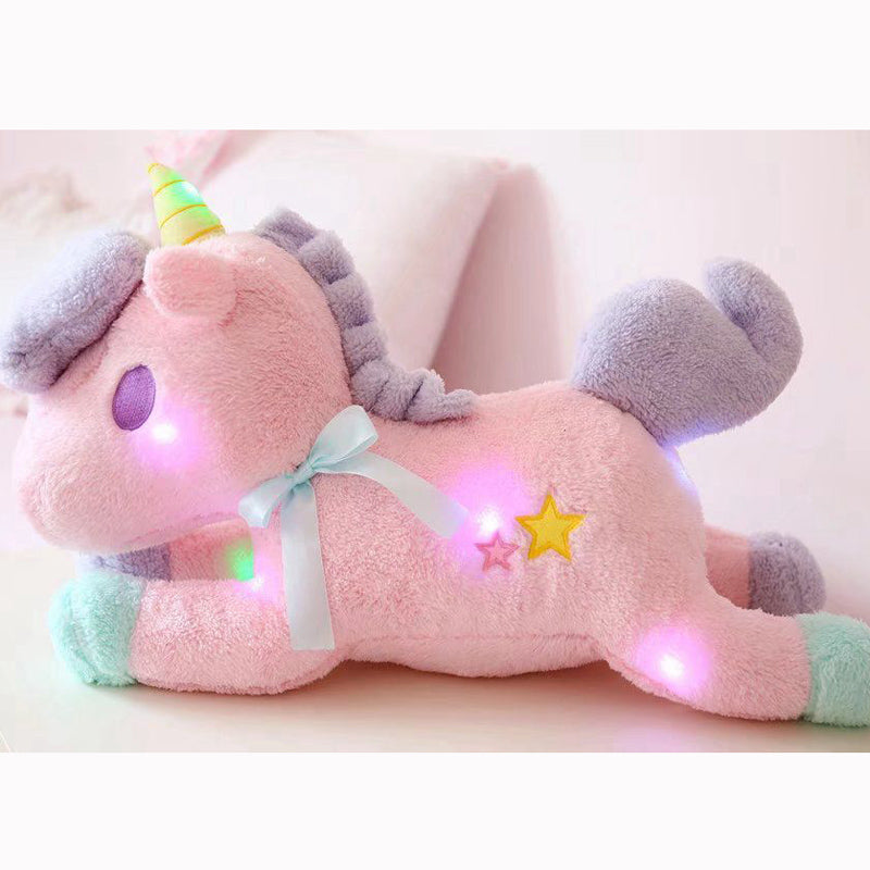 magical unicorn plush toy glow in the dark led little twin stars sanrio pastel fairy kei by kawaii babe