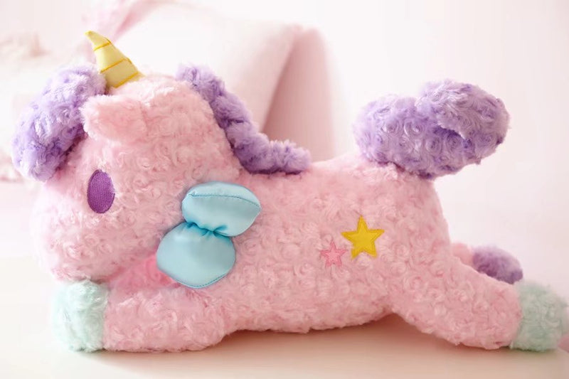 magical unicorn plush toy glow in the dark led little twin stars sanrio pastel fairy kei by kawaii babe