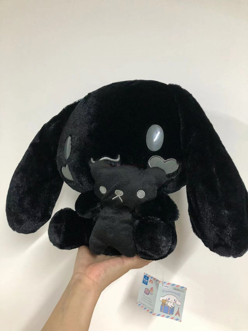 Gothic cinna plush - bear - goth - kawaii - plush - toys