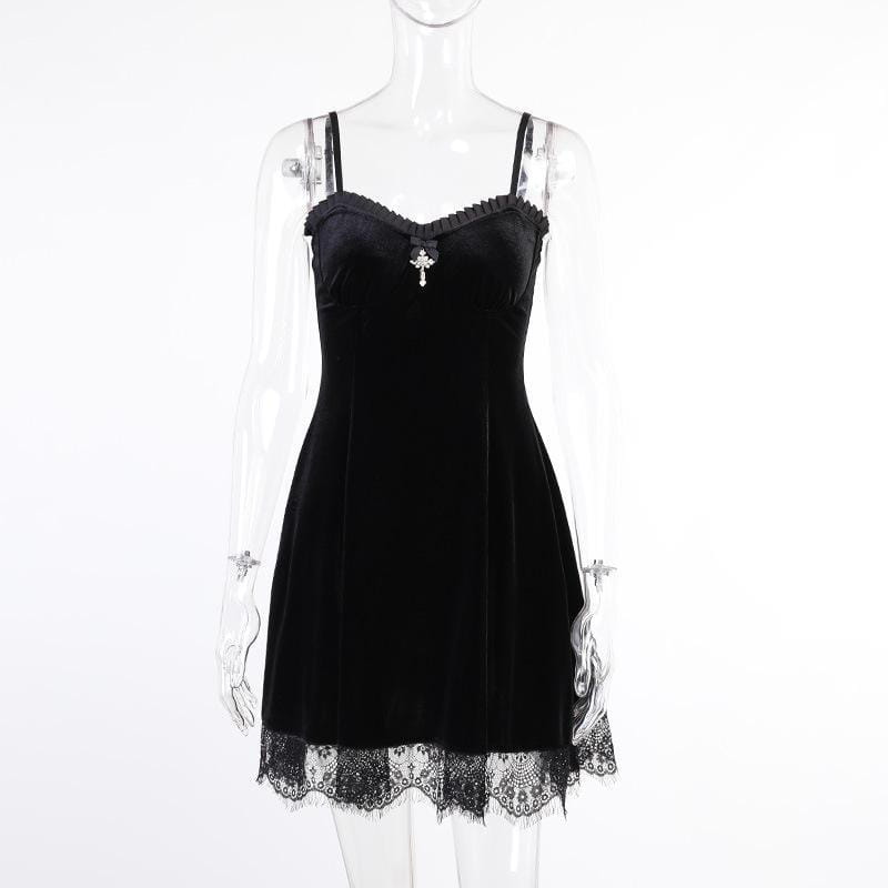 black velvet dress goth Gothic Dark Halloween Purple / L Clothing Nordstrom Plus Size How to Order the Buttons Size:36 Regular
