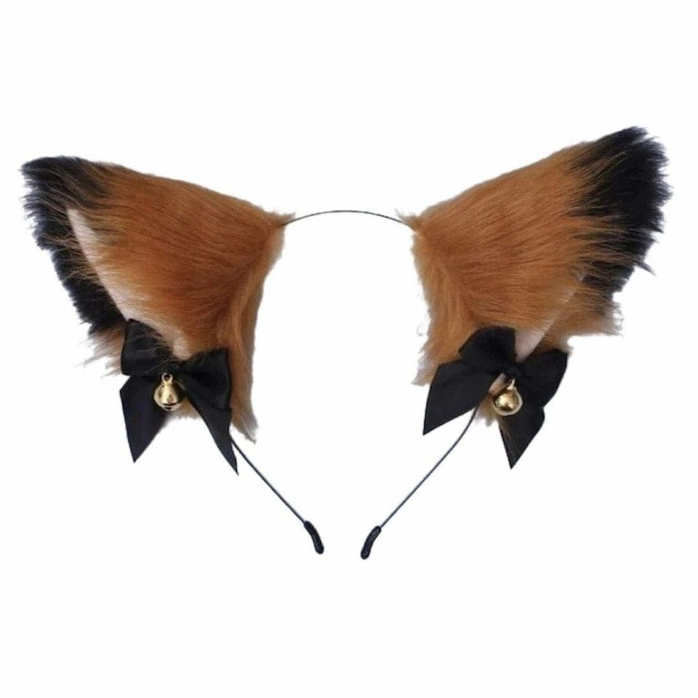 Halloween Neko Ears Soft Faux Fur Cat Headband – Kawaii Babe
