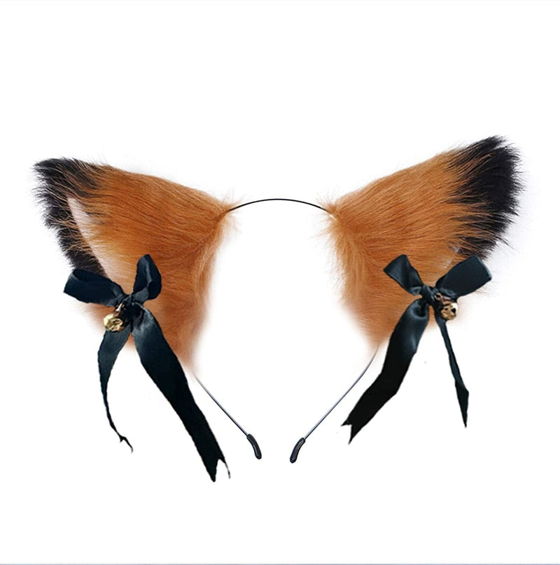 Halloween Neko Ears Soft Faux Fur Cat Headband – Kawaii Babe