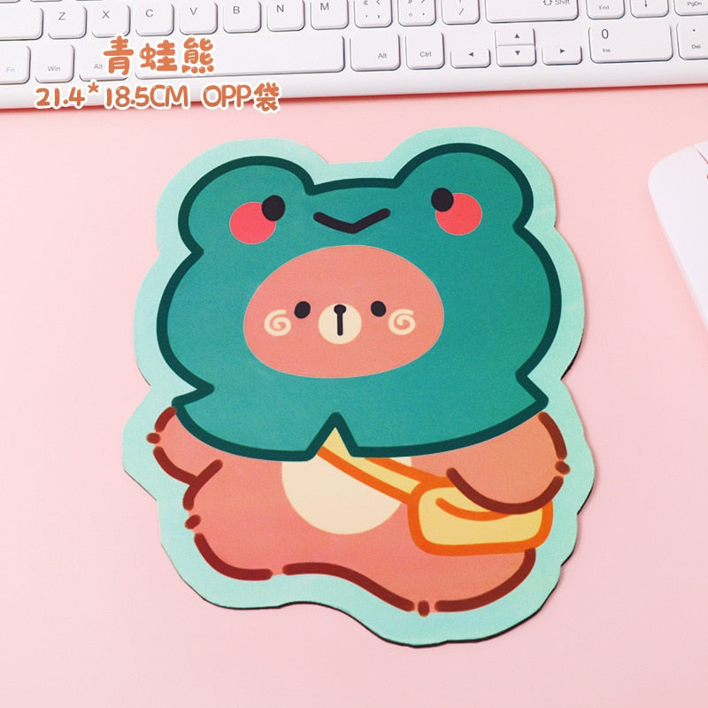 Happy bear small mouse pads - bears - gamer - girls - gaming mouse pad