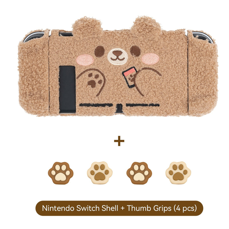 Happy bear switch cover - nintendo - switch - cover - skin