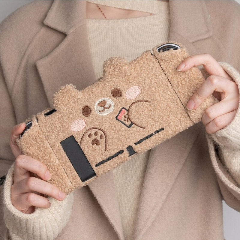 Happy bear switch cover - nintendo - switch - cover - skin