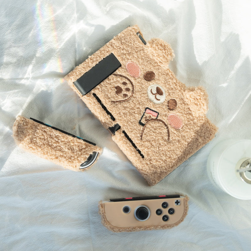 Happy bear switch cover - nintendo - switch - cover - skin