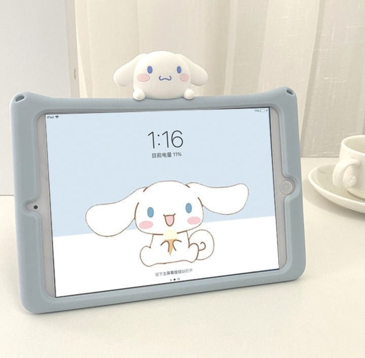 Happy cinna ipad case with lanyard - cinnamoroll - ipad - case - kawaii - lanyard