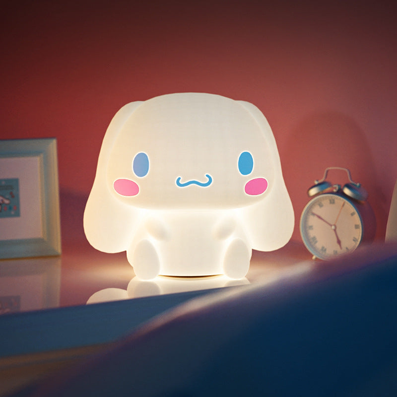 Happy cinna night light - cinnamoroll - home decor - kawaii - lamp - led