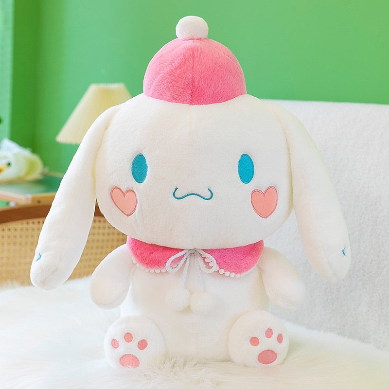 Happy cinna plush - cinnamoroll - plush - toys - plushies - sanrio