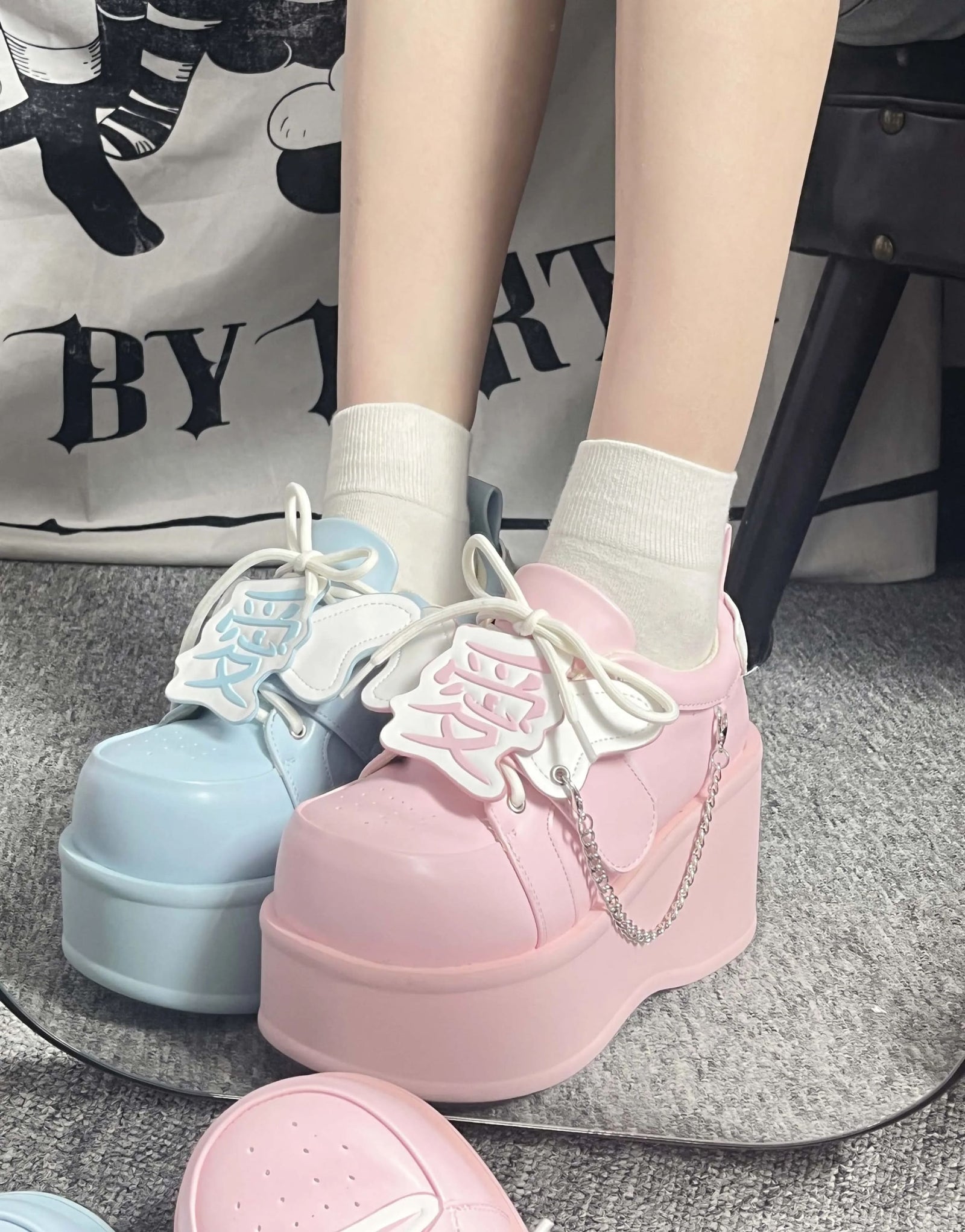 Harajuku Medic Platform Sneakers – Kawaii Babe