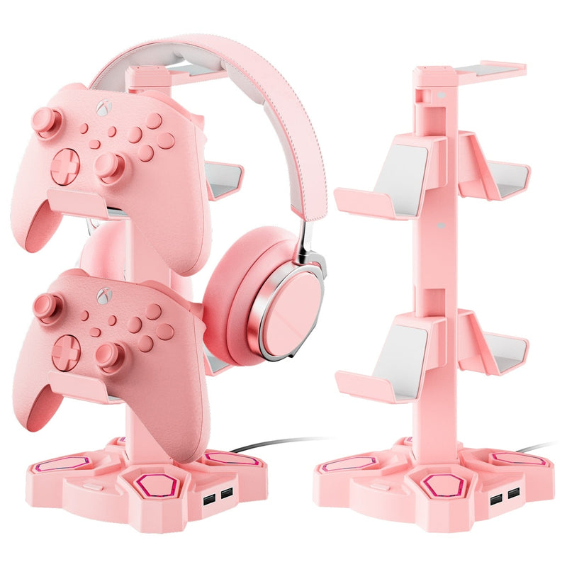 Headset & controller led stand - controller stand - headset - organizer -