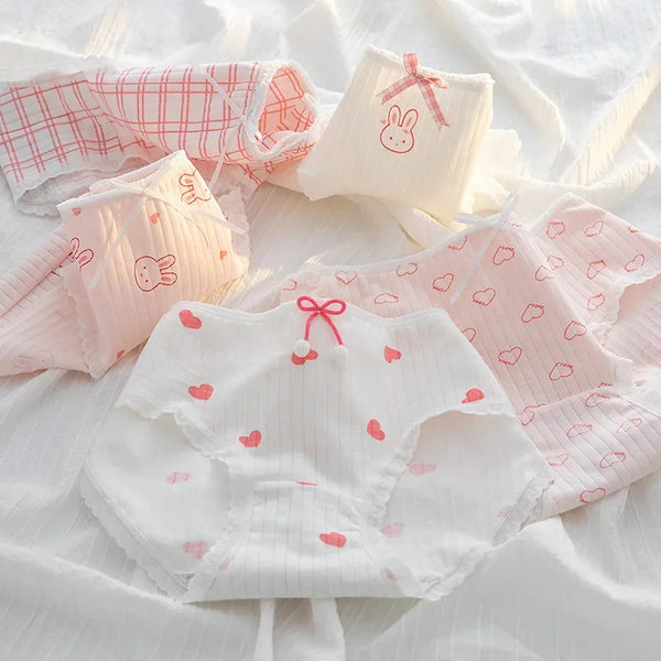 Heart & bunny panties - bunnies - bunny - rabbit - hearts - panties