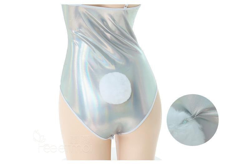 Holographic bunny outfit - bunny - cosplay - ears - rabbit