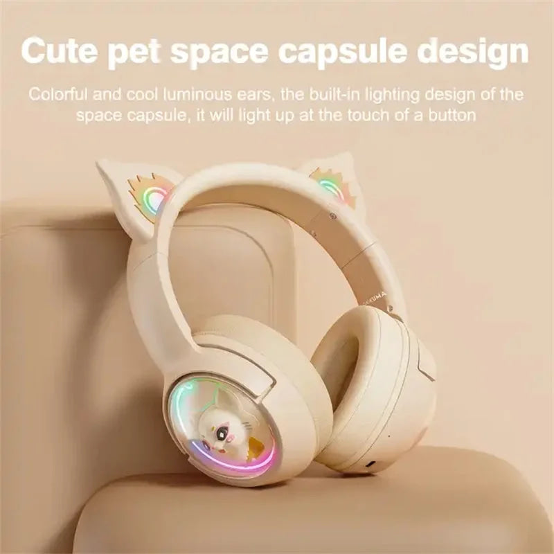 Intergalactic neko headset - bluetooth - cagts - cat - ears - cats