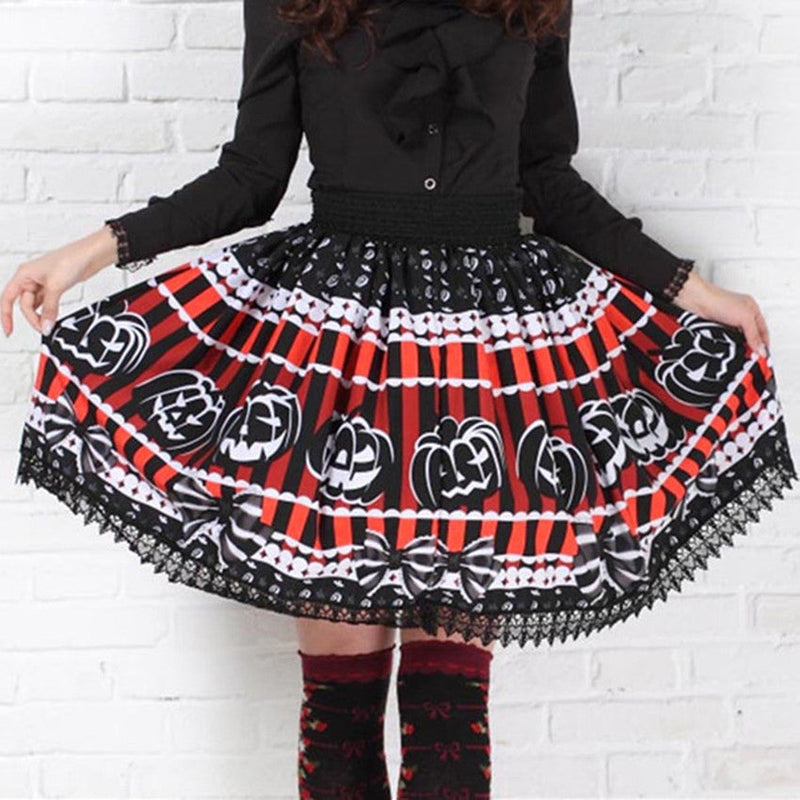 Jack-o-lantern skirt - creepy cute - egl - community - gore - goth