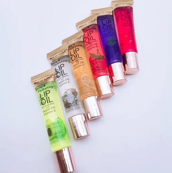 Kawaii juicy gel fruit moisturizing lip oil set