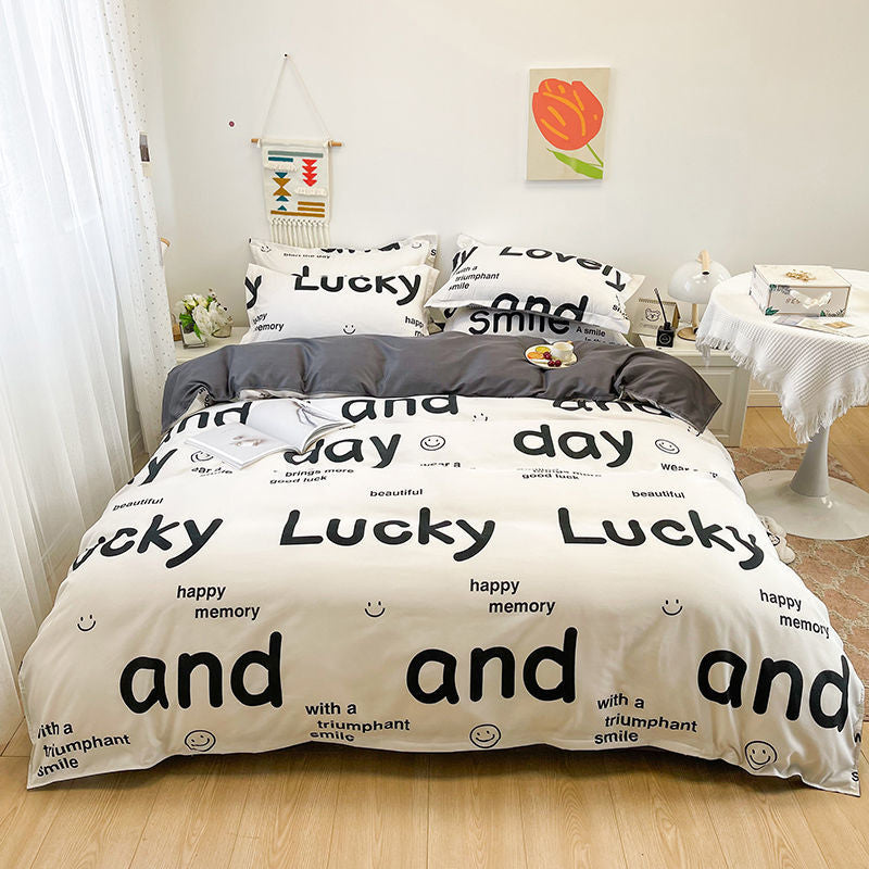 Kawaii cartoon bedding sets - bear - bedding - set - blanket - comforter