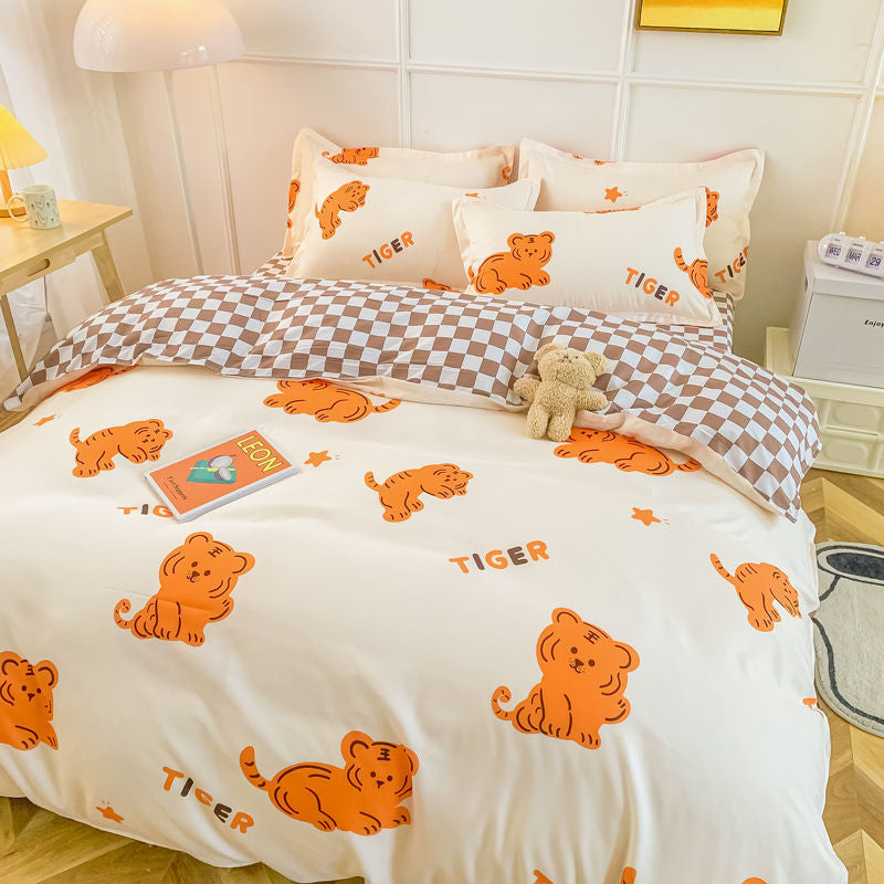 Kawaii cartoon bedding sets - bear - bedding - set - blanket - comforter