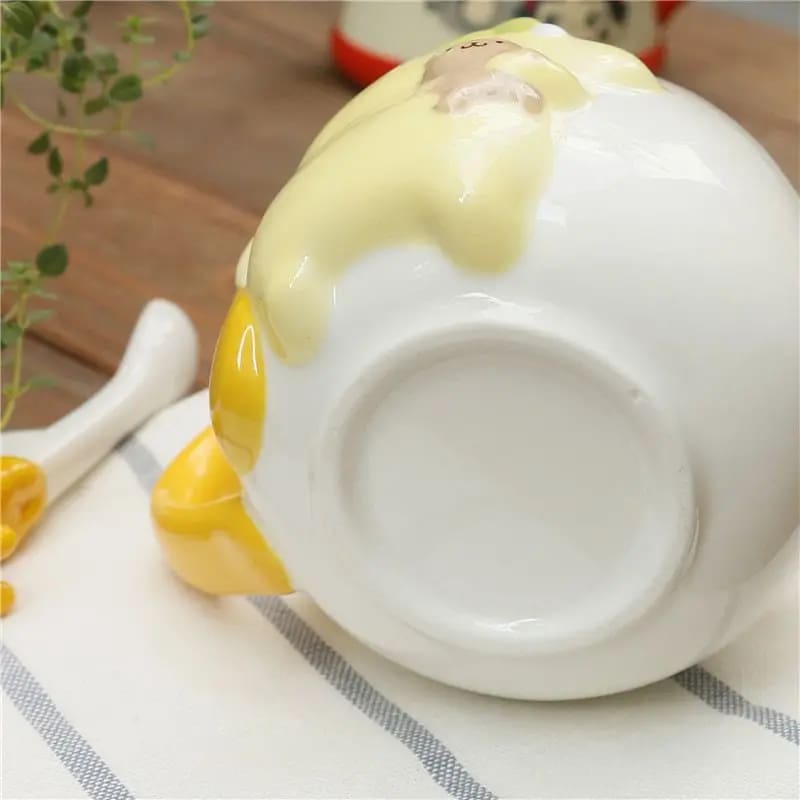 Kawaii cozy pompompurin coffee cup mug