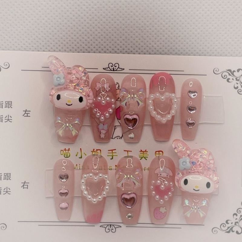 Kawaii Deco Press On Nails – Kawaii Babe