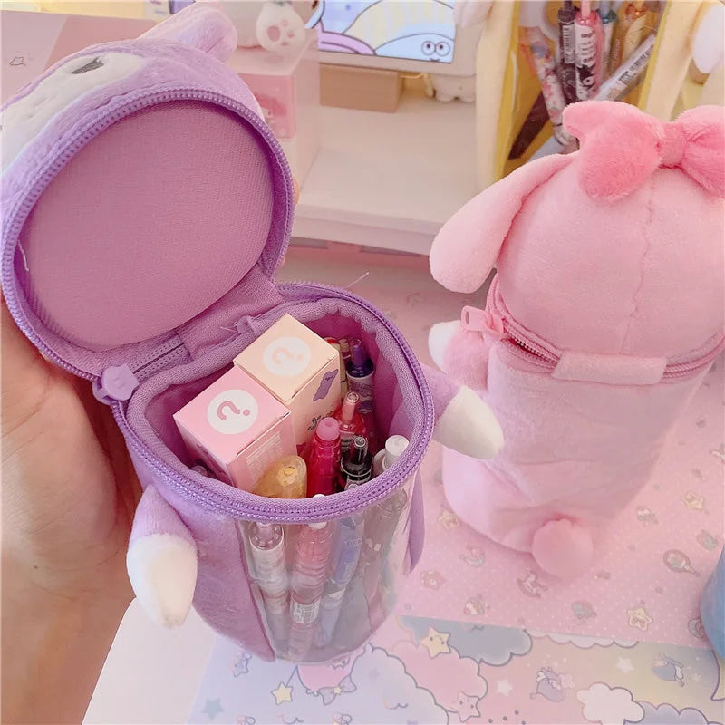 Kawaii drink stationary cases - bag - bags - boba tea - bubble - bunnies