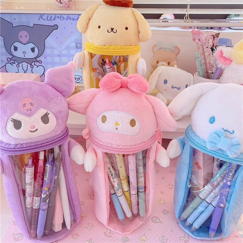 Kawaii drink stationary cases - bag - bags - boba tea - bubble - bunnies