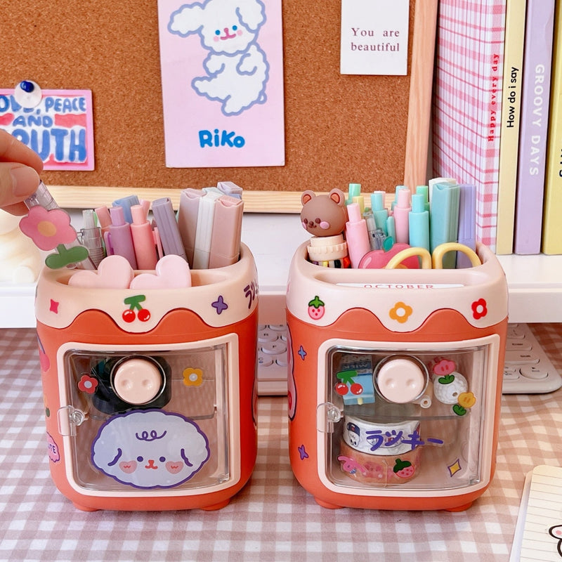 Kawaii fridge pen & desk organizer - desk organizer - pen holder - holders