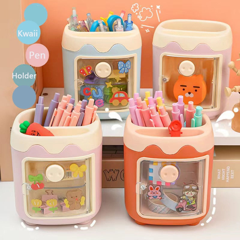 Kawaii fridge pen & desk organizer - desk organizer - pen holder - holders