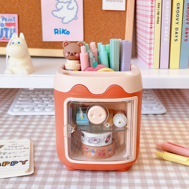 Kawaii fridge pen & desk organizer - desk organizer - pen holder - holders