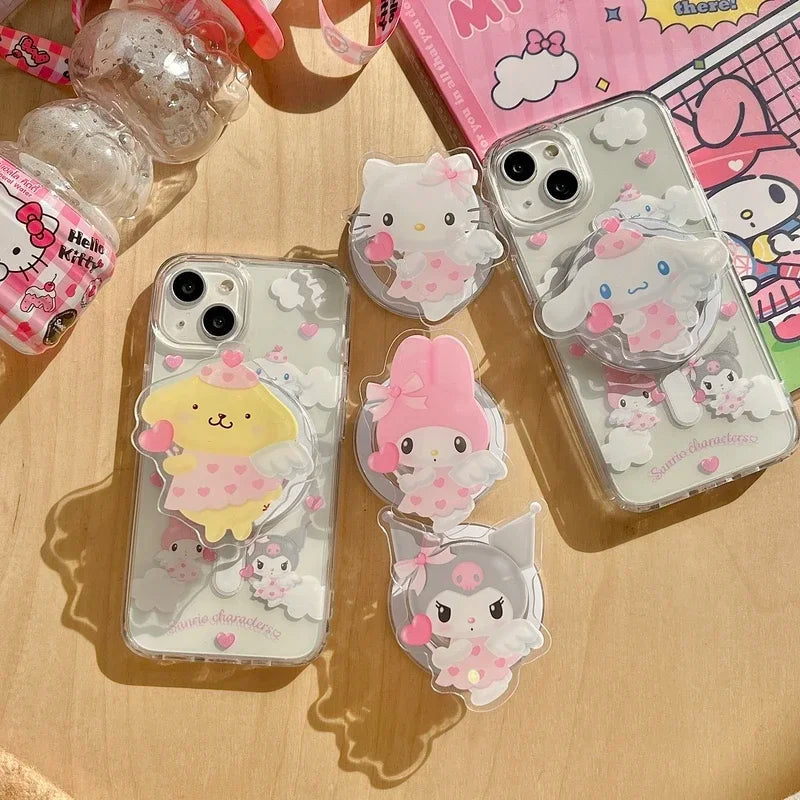 Kawaii friends grip iphone case - kawaii - phone case - cover - sanrio