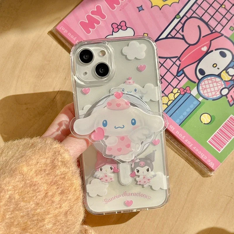 Kawaii friends grip iphone case - kawaii - phone case - cover - sanrio