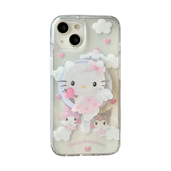 Kawaii friends grip iphone case - kawaii - phone case - cover - sanrio