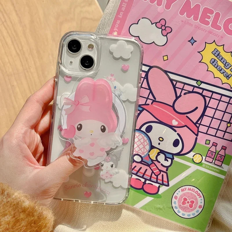 Kawaii friends grip iphone case - kawaii - phone case - cover - sanrio