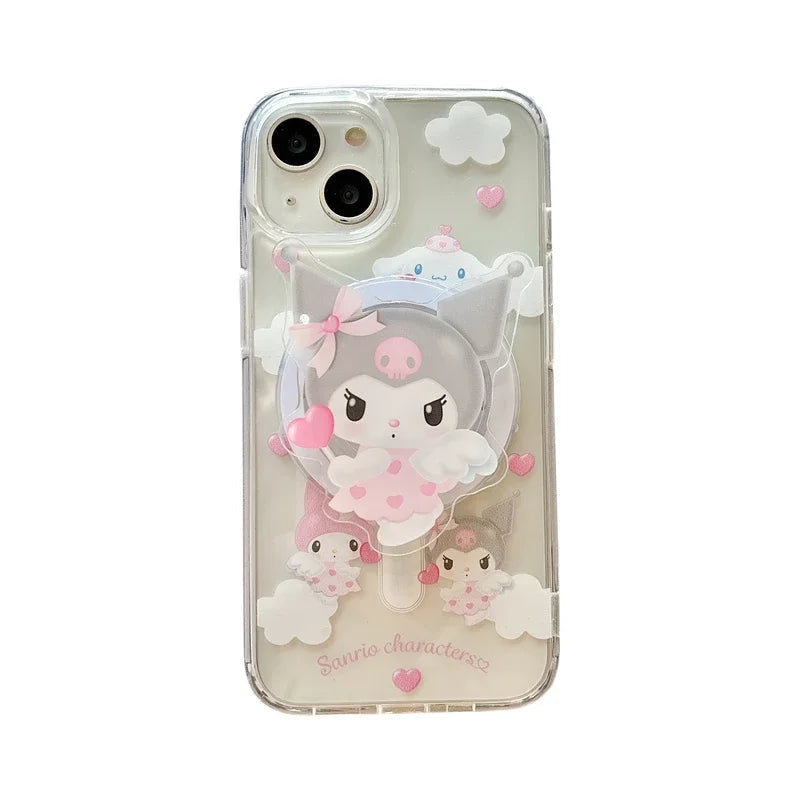 Kawaii friends grip iphone case - kawaii - phone case - cover - sanrio