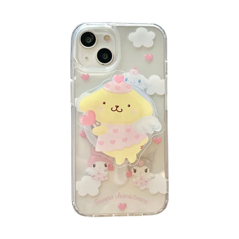 Kawaii friends grip iphone case - kawaii - phone case - cover - sanrio