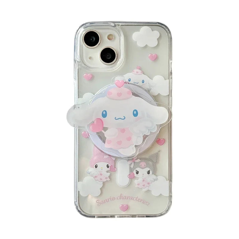 Kawaii friends grip iphone case - kawaii - phone case - cover - sanrio