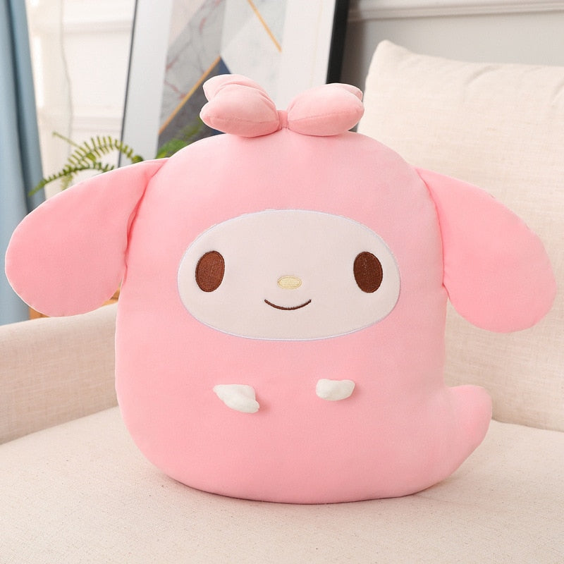 Kawaii ghost character plushies - cinnamoroll - halloween - kawaii - kuromi - plush toys